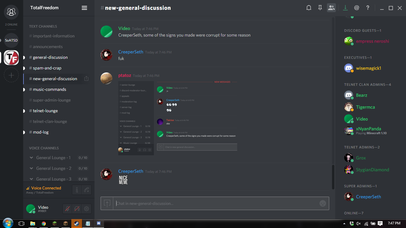This is what Discord used to look like back in the day.
